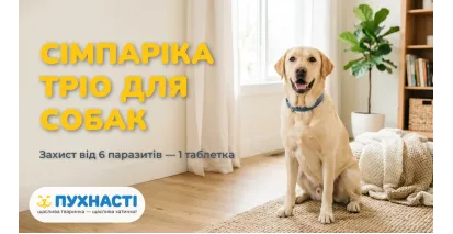 Сімпаріка Тріо для собак — повна інструкція з застосування