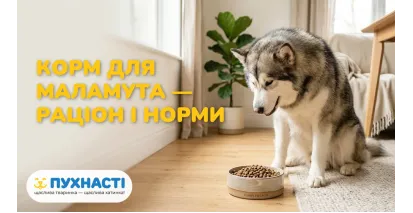 Корм для маламута — рацион, нормы и советы