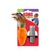 KONG для котів Refillables Carrot Feather -Морква з пір'ям, із змінним блоком котячої м'яти