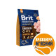 Сухой корм Brit Premium для собак стареющих малых и средних пород, с курицей, 3 кг