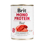 Влажный беззерновой корм Brit Care Mono Protein для собак всех пород, с говядиной, 400 г