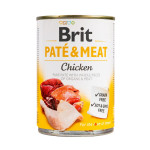 Влажный корм Brit Care Pate & Meat для собак всех пород, с курицей, 400 г