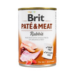 Влажный корм Brit Care Pate & Meat для собак всех пород, с кроликом, 400 г