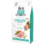 Сухой беззерновой корм Brit Care Urinary Health для кошек стерилизованных - поддержка мочевыводящих путей, с курицей, 7 кг