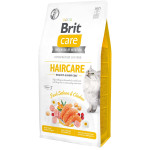 Сухой беззерновой корм Brit Care Haircare Healthy & Shiny Coat - здоровая и блестящая шерсть, с лососем и курицей, 7 кг