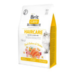 Сухой беззерновой корм Brit Care Haircare Healthy & Shiny Coat - здоровая и блестящая шерсть, с лососем и курицей, 400 г