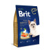 Сухий корм Brit Premium для котів, з лососем, 8 кг