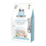 Сухой беззерновой корм Brit Care Sensitive Food Allergy Management для кошек – чувствительных к аллергии на еду, с насекомыми и рыб, 2 кг