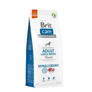 Сухий корм Brit Care Hypoallergenic для собак великих порід - при небажаних реакціях, з ягням, 12 кг