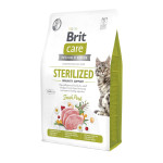 Сухой беззерновой корм Brit Care Immunity Support для стерилизованных кошек - поддержка иммунитета, со свининой, 2 кг