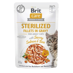 Влажный корм Brit Premium для котят, в соусе, с курицей, 100 г
