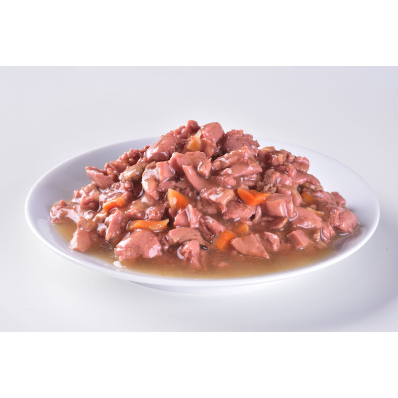 Влажный корм Brit Premium Fillets для щенков малых пород, филе в соусе, с индейкой и морковью, 85 г