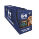 Вологий корм Brit Premium Fillets для собак малих порід, ФІЛЕ у соусі, 3 смаки, 4х3х85 г
