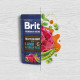 Вологий корм Brit Premium Fillets для собак малих порід, ФІЛЕ у соусі, 3 смаки, 4х3х85 г