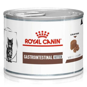 Вологий корм (паштет) для кошенят ROYAL CANIN GASTROINTESTINAL KITTEN для підтримки ШКТ, 195 г