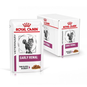 Вологий корм (у соусі) для котів ROYAL CANIN EARLY RENAL для підтримки ниркової функції на ранній стадії, 85 г