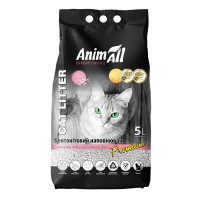 Бентонітовий наповнювач AnimAll Premium Baby Powder з ароматом дитячої пудри, для котів, 5 л