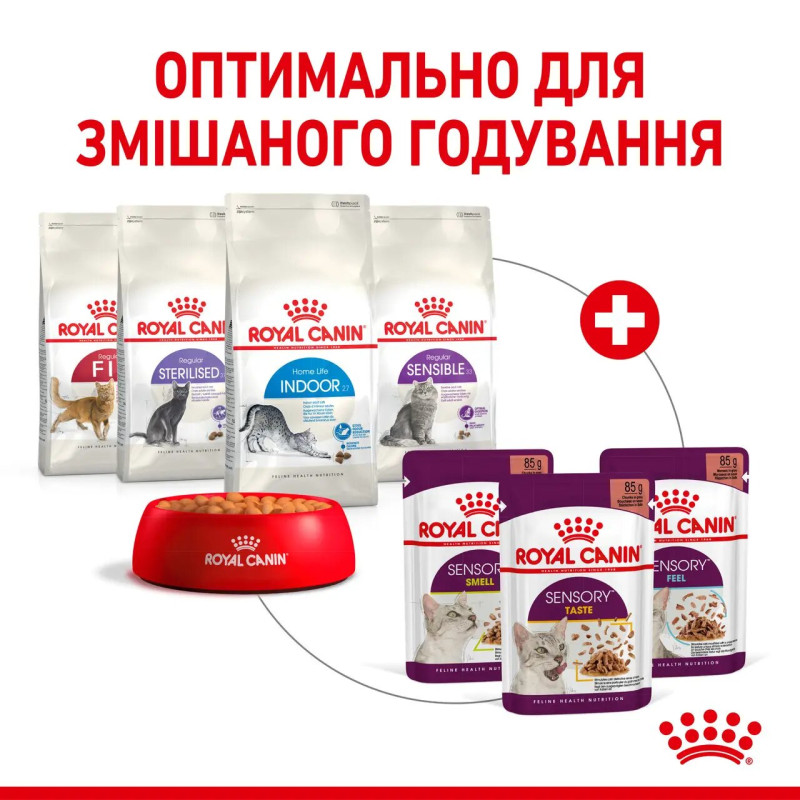Вологий корм (в соусі) для котів ROYAL CANIN SENSORY SMELL - гастрономічний досвід ЗАПАХУ, 85 г
