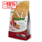 Сухий корм Farmina N&D ANCESTRAL GRAIN CHICKEN & POMEGRANATE для котів. Курка, спельта, овес та гранат. 10кг