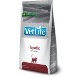 Фарміна кет сухий Vet Life Hepatic дієтичне харчування при хронічній печінковій недостатності, 400 г