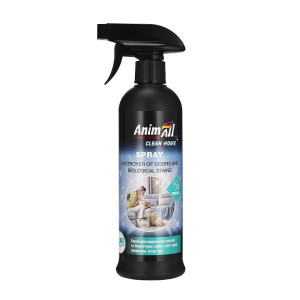 AnimAll clean home АнімАлл спрей-ліквідатор запахів і біологічних плям, гіпоалергенний, 500 мл