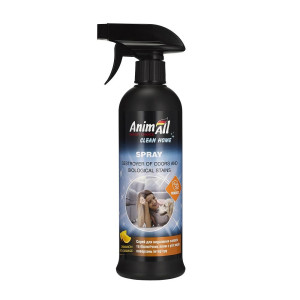 AnimAll Cleane Home АнімАлл спрей-ліквідатор запахів і біологічних плям, кориця з апельсином, 500 мл