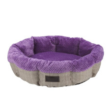 Лежак AnimAll Mary S Lavander для собак та котів, лавандовий, 50?50?15 см
