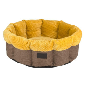 Лежак AnimAll Mary М Hot Sun для собак, жовтий, 60?60?17 см
