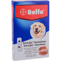 Ошейник Bolfo от блох и клещей для собак 65 см, 1 шт