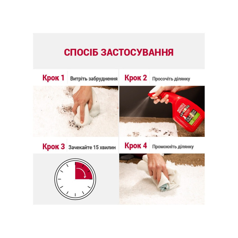 Спрей 8in1 NM ADV Cat S&O Elimin Spray Lemon для котів, усунення плям та запахів, з посиленою формулою, аромат лимону, 946 мл