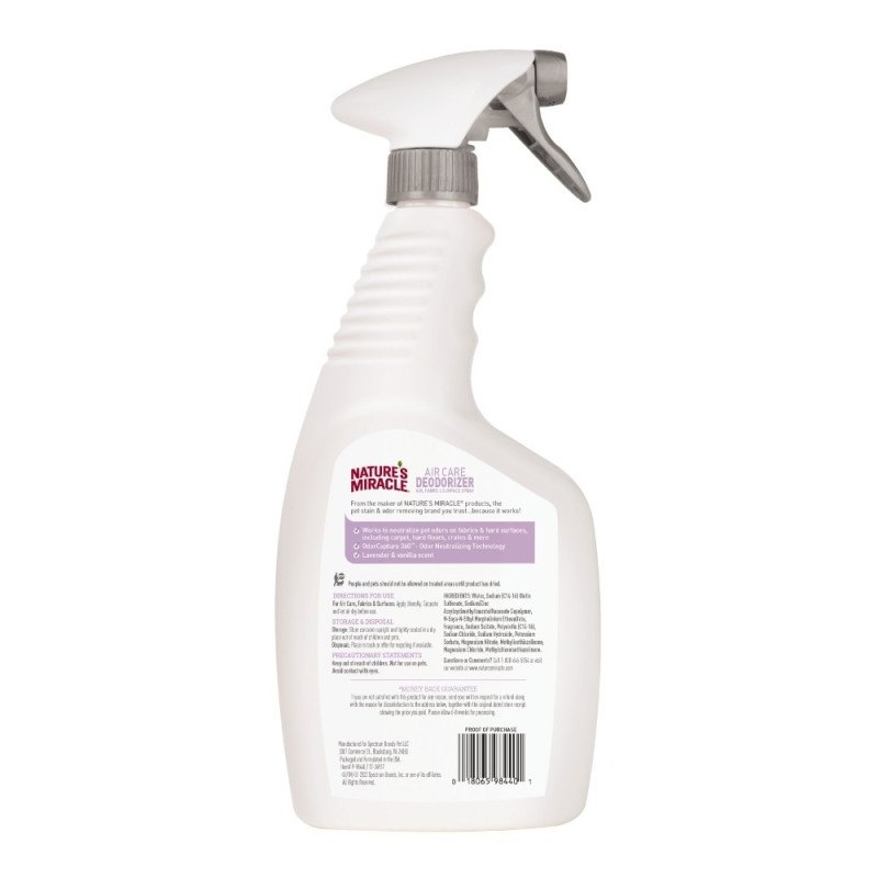 Спрей Nature's Miracle Lavender дезодоруючий 709 мл