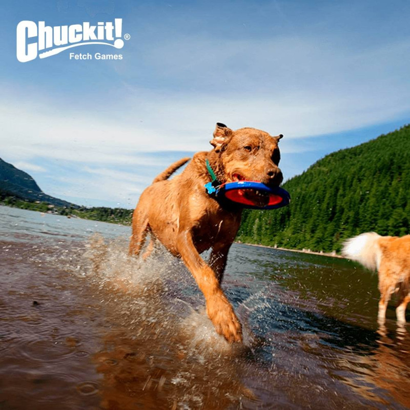 Игрушка CHUCKIT! ZIPFLIGHT летающий диск для собак средних размеров