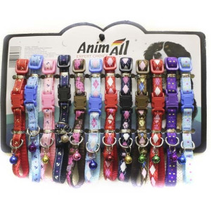 Нашийник AnimAll для собак та котів, на блістері 10ммх300мм, 12штук