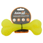 Іграшка AnimAll Fun кістка для собак, жовта, 15 см