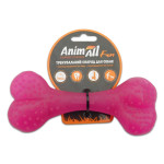 Іграшка AnimAll Fun кістка для собак, фіолетова, 15 см