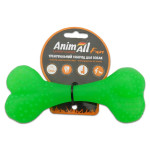 Іграшка AnimAll Fun кістка для собак, зелена, 15 см