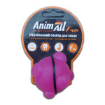 Іграшка AnimAll Fun куля молекула для собак та котів, фіолетова, 5 см