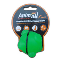 Іграшка AnimAll Fun куля молекула для собак та котів, зелена, 5 см