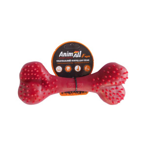 Іграшка AnimAll Fun кістка для собак, фіолетова, 25 см