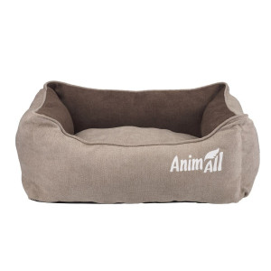 АnimАll Nena Velours BEIGE АнімАлл Лежанка для собак і кішок S, 45X35X16см, бежева (АТ 6882)