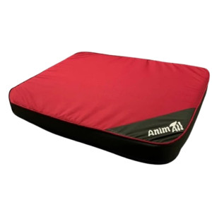 Лежак АnimАll Max S Hot Red спальне місце для собак і кішок, червоний, 60X50X6см (АТ 7537)