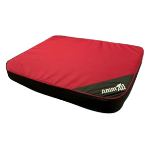 Лежак АnimАll Max M Hot Red спальне місце для собак та котів, червоний, 95X60X8см (АТ 7551)