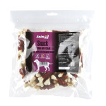 Ласощі AnimAll Snack м'ясо качки на кальцієвій кістці для собак, 500 г