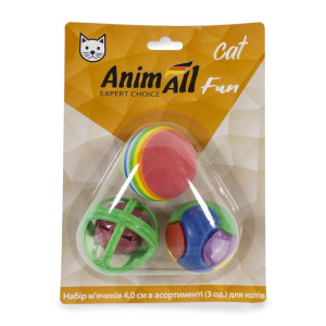 AnimAll Fun Cat Набір іграшок для котів- 3 шт (VP064)