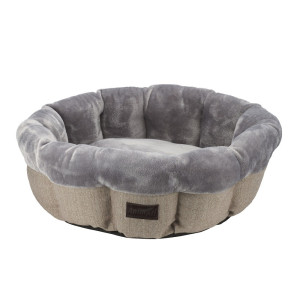 Лежак AnimAll Mary M Beige для собак, бежевий, 60?60?17 см