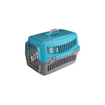 Переноска AnimAll CNR-102 для котів і собак, сіро-блакитна, 48.5?32.5?32.5 см