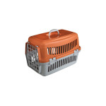 Переноска AnimAll CNR-102 для котів і собак, сіро-оранжева, 48.5?32.5?32.5 см
