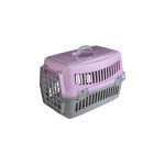 Переноска AnimAll CNR-102 для котів і собак, сіро-фіолетова, 48.5?32.5?32.5 см