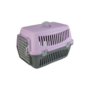 Переноска AnimAll CNR-134 для кішок і собак, сіро-фіолетова, 58?42?42 см