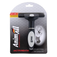 AnimAll Groom дешеддер М для собак, сірий, MG9720